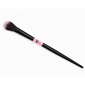 YC COLLECTION Y02 Glow Brush For Highlighter & Cheek Vegan Black/Pink NEW
